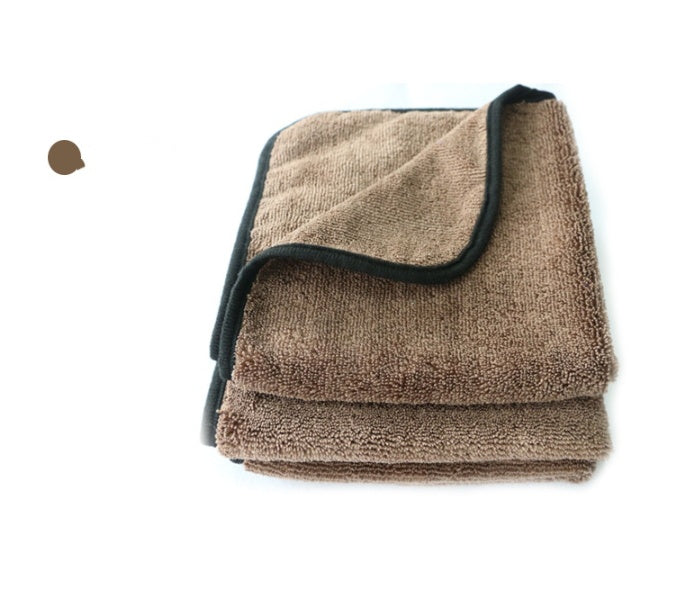 Microfiber Car Wash Towel Absorbent Car Supplies Cleaning Cloth 1374834379972