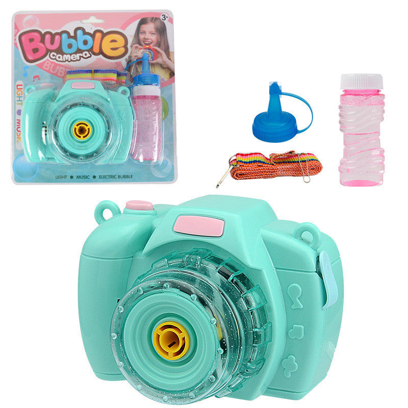 Camera Bubble Blowing Toys For Kids Fully-Automatic Soap Bubble Machine 1381648699429