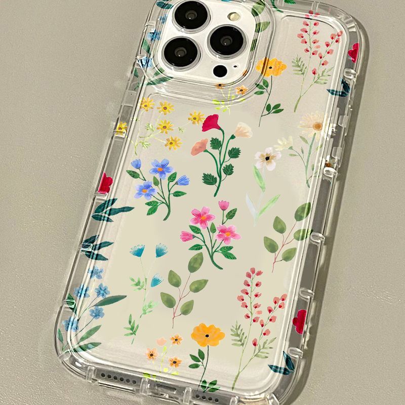 Floral Transparent All-inclusive Space Phone Case 13aa4fd8 f749 41f7 9a9b 9f63f6b761a1