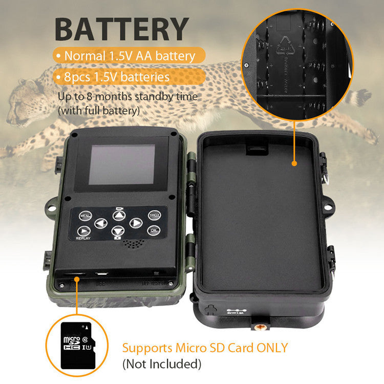 Hunting-Trail-Camera Photo-Trap HC801A Night-Version Trigger Surveillance 1080P 16MP 1402671126048