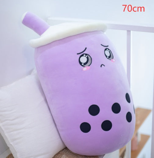 Cute Fruit Drink Plush Stuffed Soft Strawberry Milk Tea Plush Boba Tea Cup Toy Bubble Tea Pillow Cushion Kids Gift 1404d20a 2
