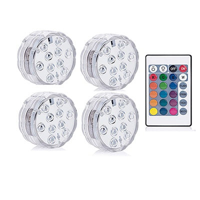 LED Remote Control Diving Light Waterproof Candle Light 1405654868394