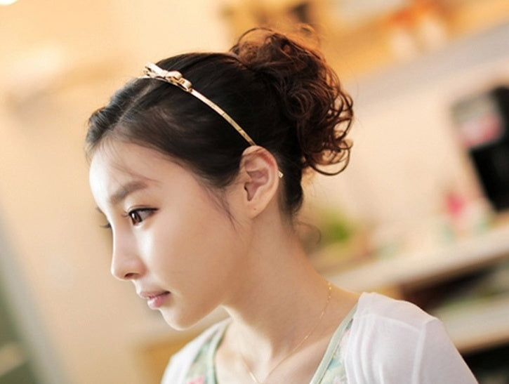 Europe, Japan, and South Korea popular hair bun fluffy natural drawstring curly hair ball head hair ring hair set female hair