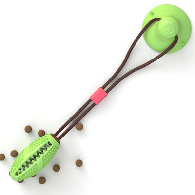 Dog Toys Silicon Suction Cup Tug Interactive Dog Ball Toy For Pet Chew Bite Tooth Cleaning Toothbrush Feeding Pet Supplies 14