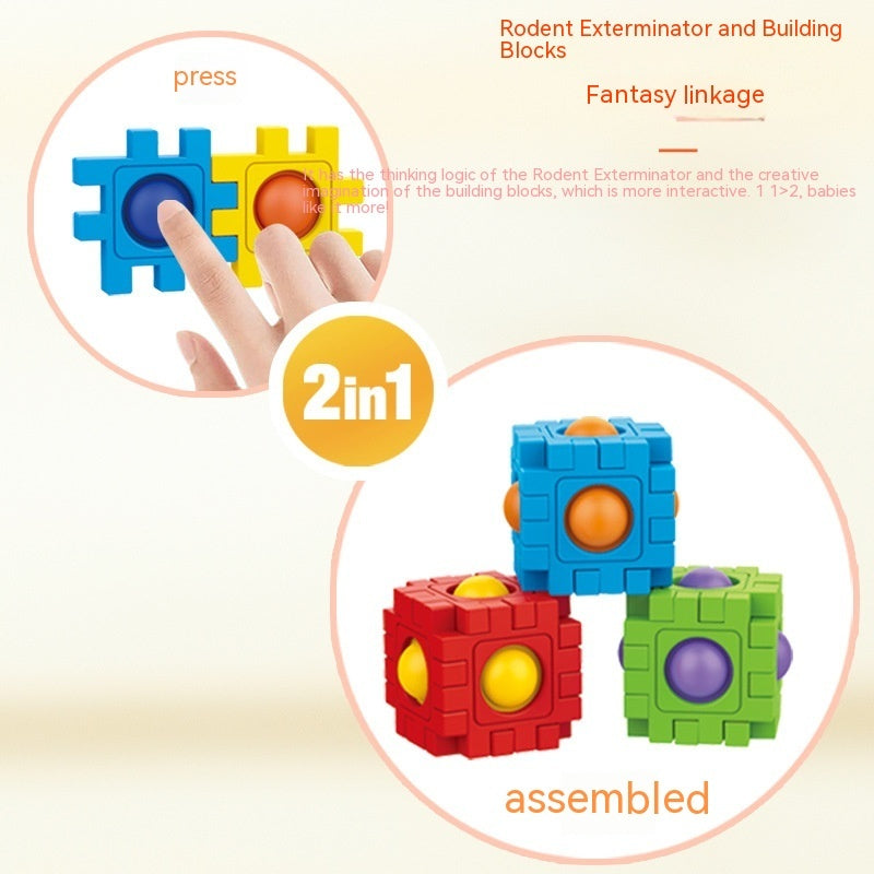 Assembling Building Blocks 3D Puzzle Model Press To Construct Children's Fun Interactive Educational Toys 14164c0a aa2a 4276