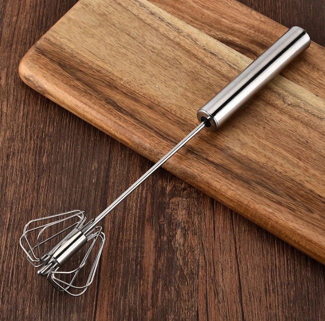 Stainless Steel Hand Pressure Rotary Semi-automatic Whisk 1418054019056