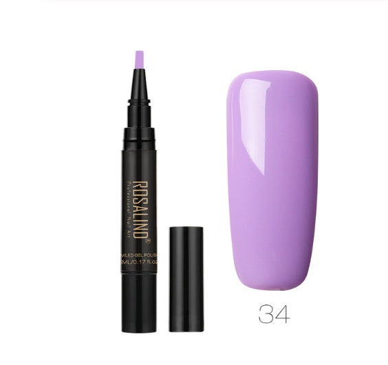 5ml Solid Color Nail Art Pen Nail Glue for Nail Art - HD Wireless Product #45