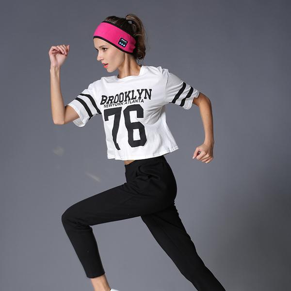 Wireless Bluetooth-compatible Headband Outdoor Fitness Yoga Headband 1424227759538
