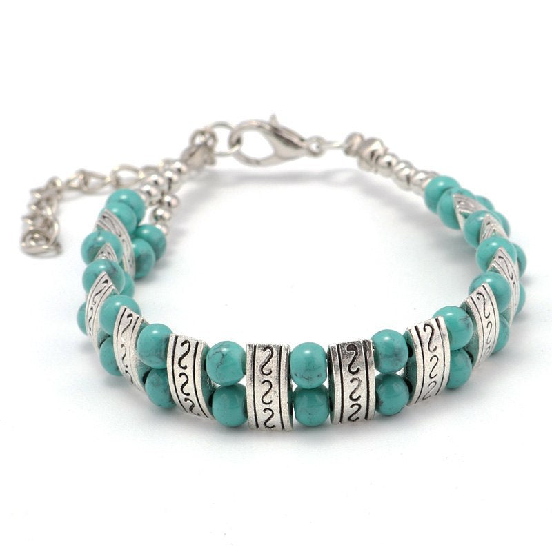 Ethnic Turquoise Bracelet 1425009005312