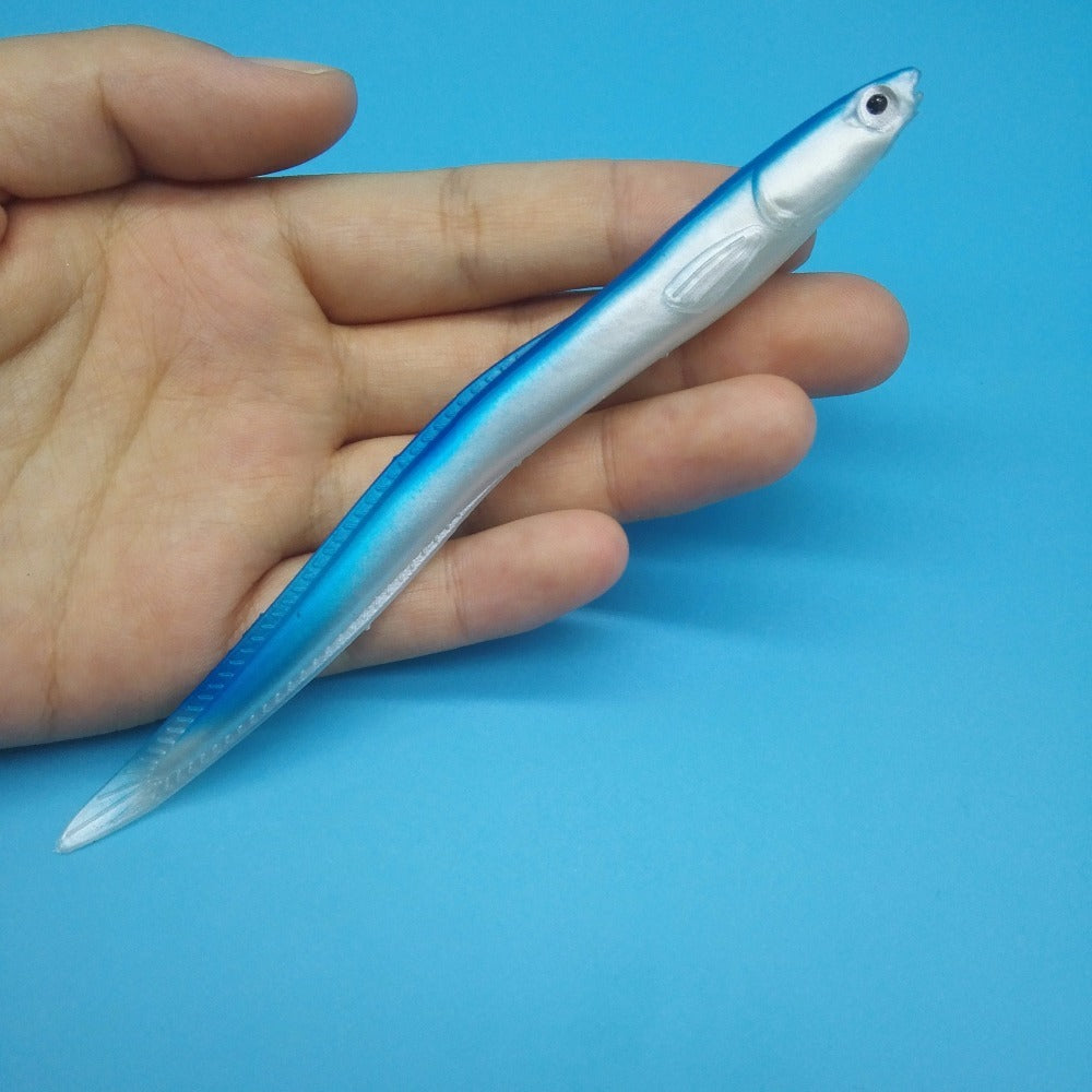 Luya bait soft fish luminous small eel 1433508361316