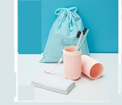 Mouthwash brush cup simple household toothpaste toothpaste portable travel set couple toothbrush box 14340803275