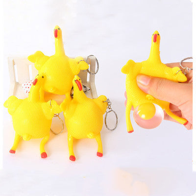 Venting toy laying hen 1436926227491
