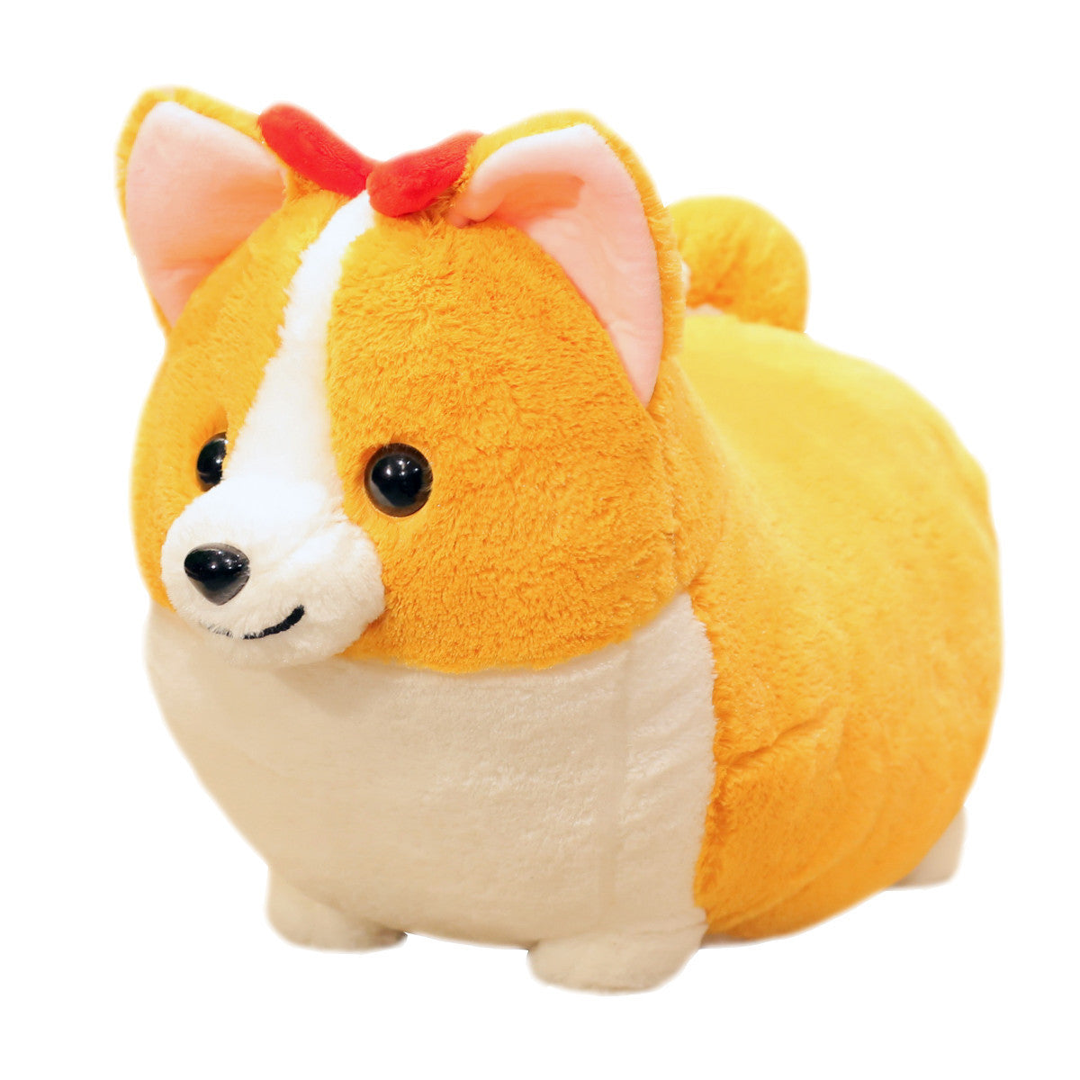 Peach Heart Butt Corgi Doll Corgi Dog Plush Toy 1450704520833