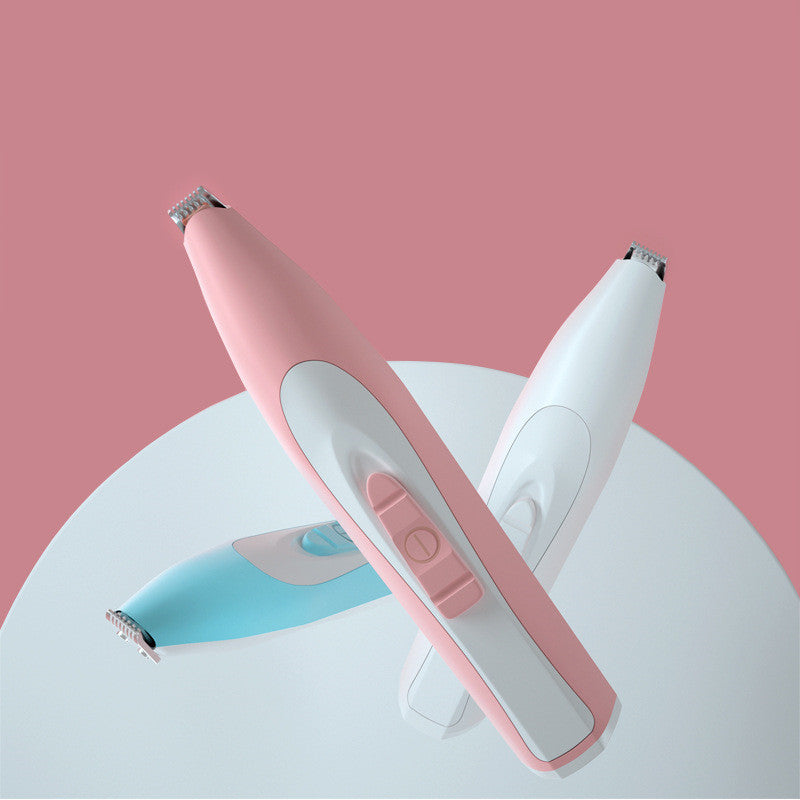 Charging Dog Cat Foot Hair Trimmer Pet Grooming Electrical Hair Clipper Shaving Trimming Clipper Shaver Pet Foot Hair Scissor