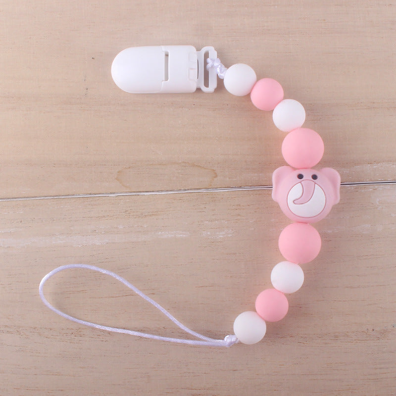 Baby silicone nipple chain clip 146272462950