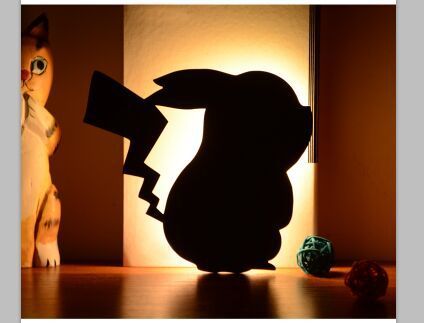 LED Animal Dog Cat Night Light Kitten Smart Sound Sensor Control Wall Lamp Home Corridor Balcony Night Lamp Baby Kids Sleep L