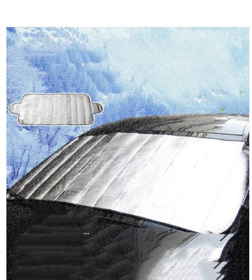 150 X 70cm Car Sunshade Front Windshield Snow Frost Sunscreen Insulation Front And Rear Sun Anti-Snow Block - HD Wireless Product #2