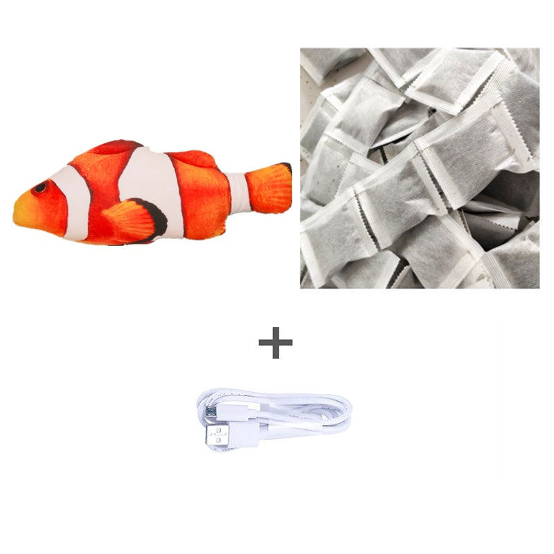 Without Cat Nip Version - Electric Jumping Fish Simulation Electric Fish Toy 1471208758551