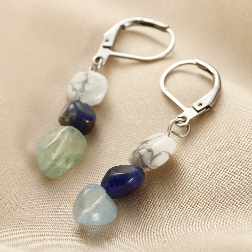 Amorphous Stone Eardrops Sodalite Aquamarine 1476fcb7 eaab 429f 89e6 0bd7d37b8e37