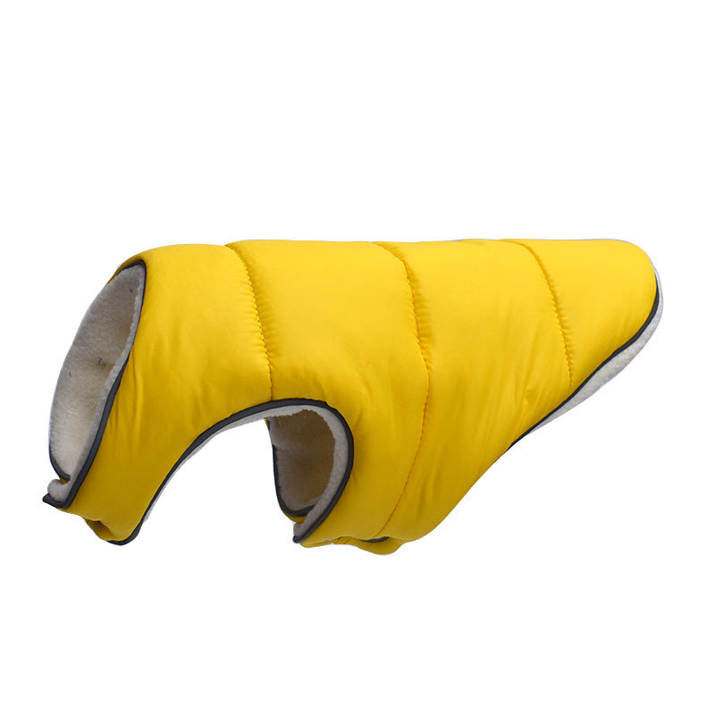Pet Jacket Warm Winter Dog Clothes Reflective Puppy Clothing Vest Comfortable Fleece Pet Dogs Coat For Small Medium Large Dog