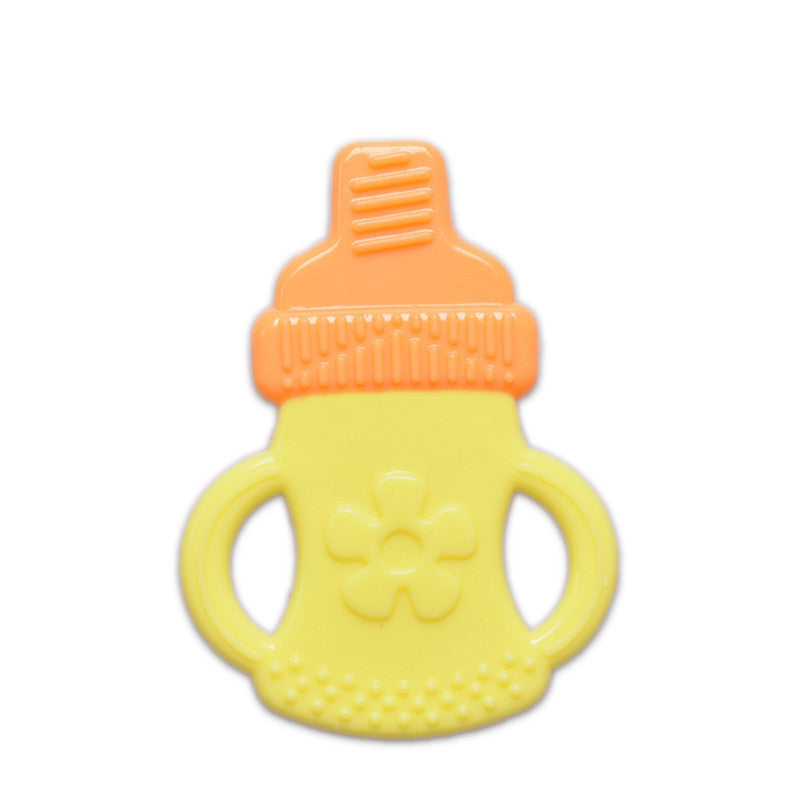 Toddlers Infants Baby Teething Toy Soft Silicone Fruit Teether Holder 1490241469289