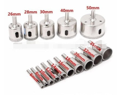 6-50mm Glass Drill Bit Set - HD Wireless Product #6