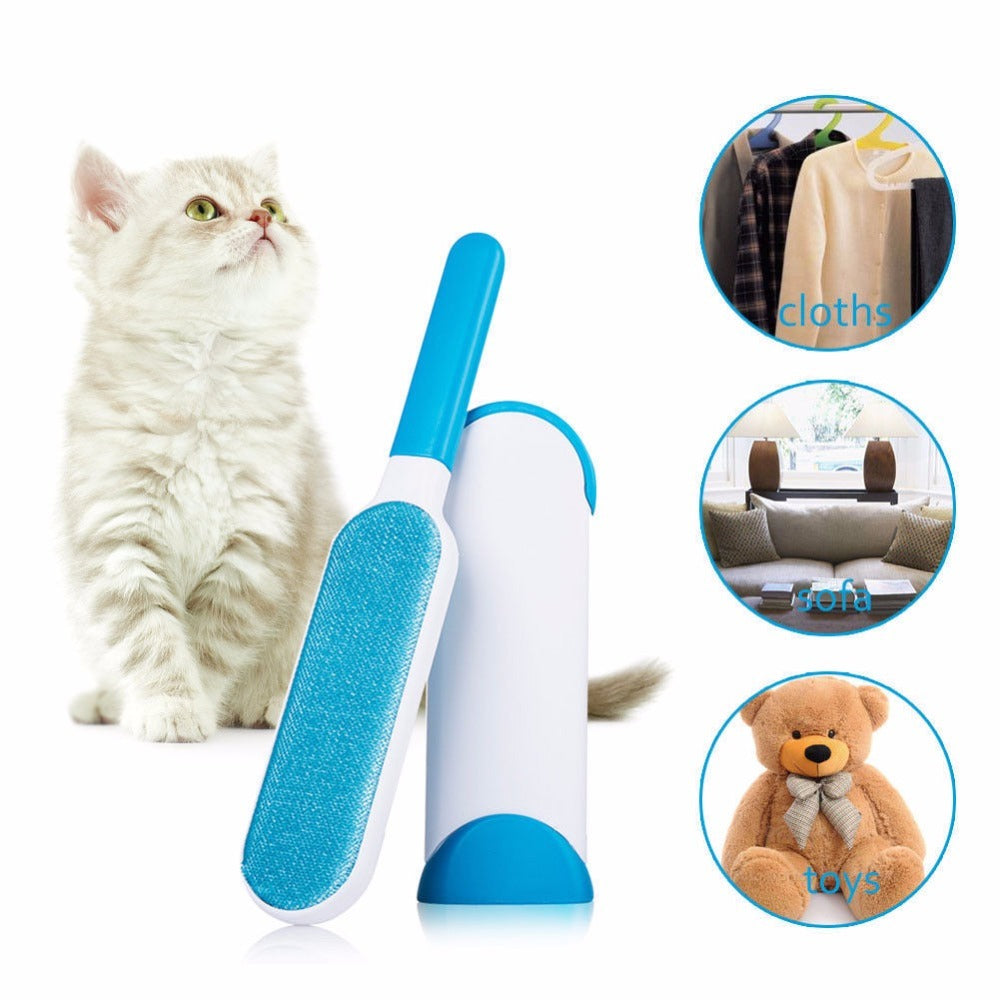 Cat Dog Hair Removal Comb Sofa Sticky Hair Brush 1512723917216