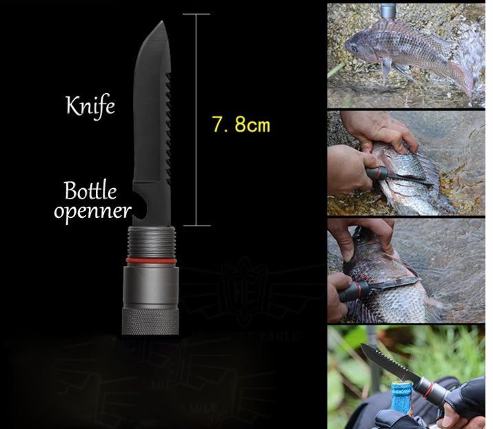 Outdoor Defense Tactical Stick Alpenstock Hiking Camping Equipment Multifunctional Walking Stick 1534619443059