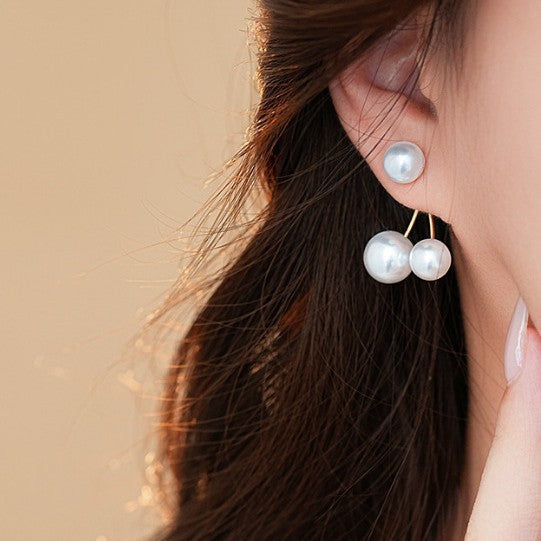Retro Creative Women's Pearl Cherry Earrings 1562e836 4cb5 4ab4 9c6e 9c3d0831343b