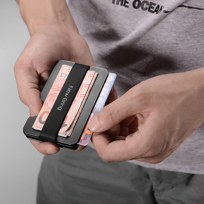 Multifunctional key case men's metal card case 1573590347293
