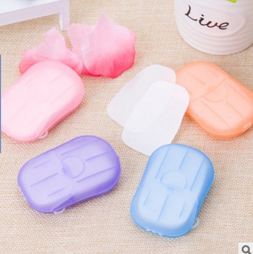 New Convenient Boxed Disposable Mini Soap Tablets For Travel Use 1579918268188
