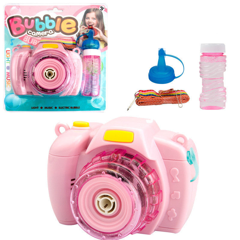 Camera Bubble Blowing Toys For Kids Fully-Automatic Soap Bubble Machine 1580324946680