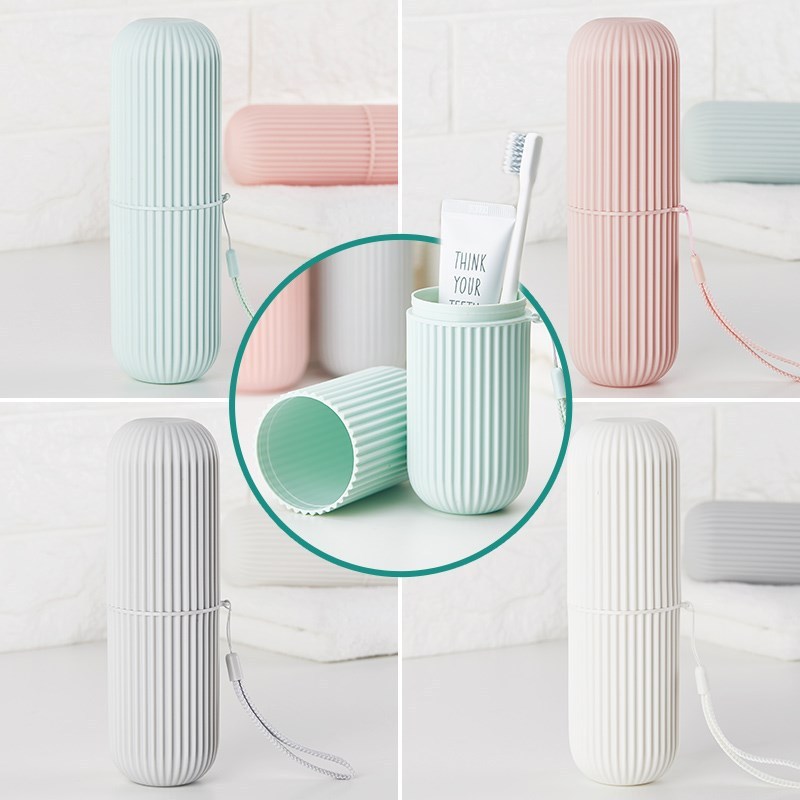 Mouthwash brush cup simple household toothpaste toothpaste portable travel set couple toothbrush box 1587671263976