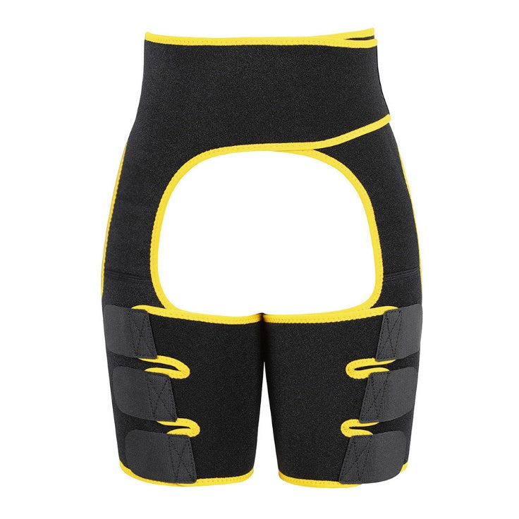 Sports Waist Belt Adjustable One-piece Girdle Leg Straps 15999255966422