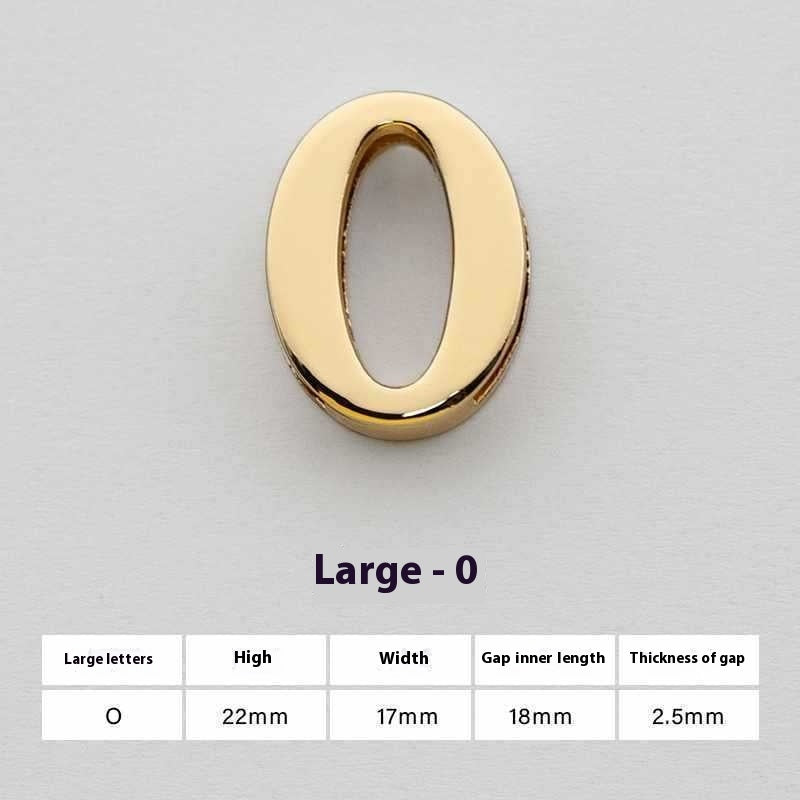 U Perforated 26 English Letters Hardware Accessories 159a0ae3 47b3 4ef1 9cda e65069d51aee trans