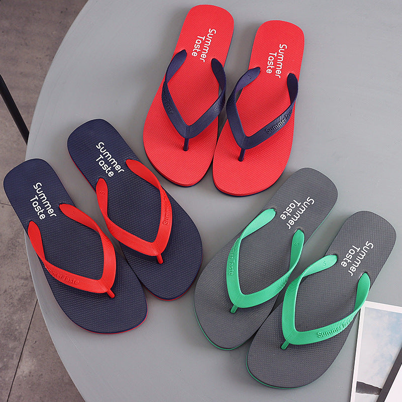 Flip Flops Beach Shoes Men Thong Sandals Summer 15b7cf0e dd7e 491a 8df9 1e88f6185379