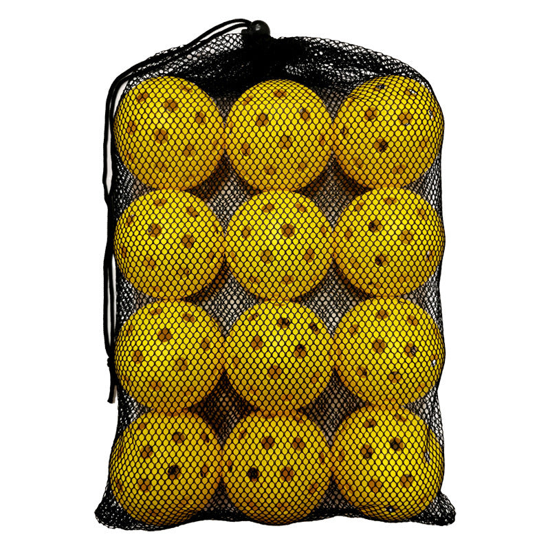 74mm40 Hole 26g Plastic Pickleball Weifu Holed Balls Pickleball Black Net Pocket Suit 12 PCs - HD Wireless Product #6