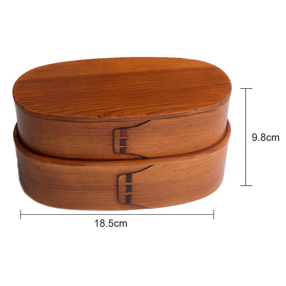 Japanese style cedar bento box 1600057826032
