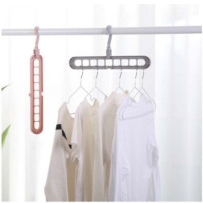 9-hole Clothes Hanger Organizer Space Saving Hanger - HD Wireless Product #3