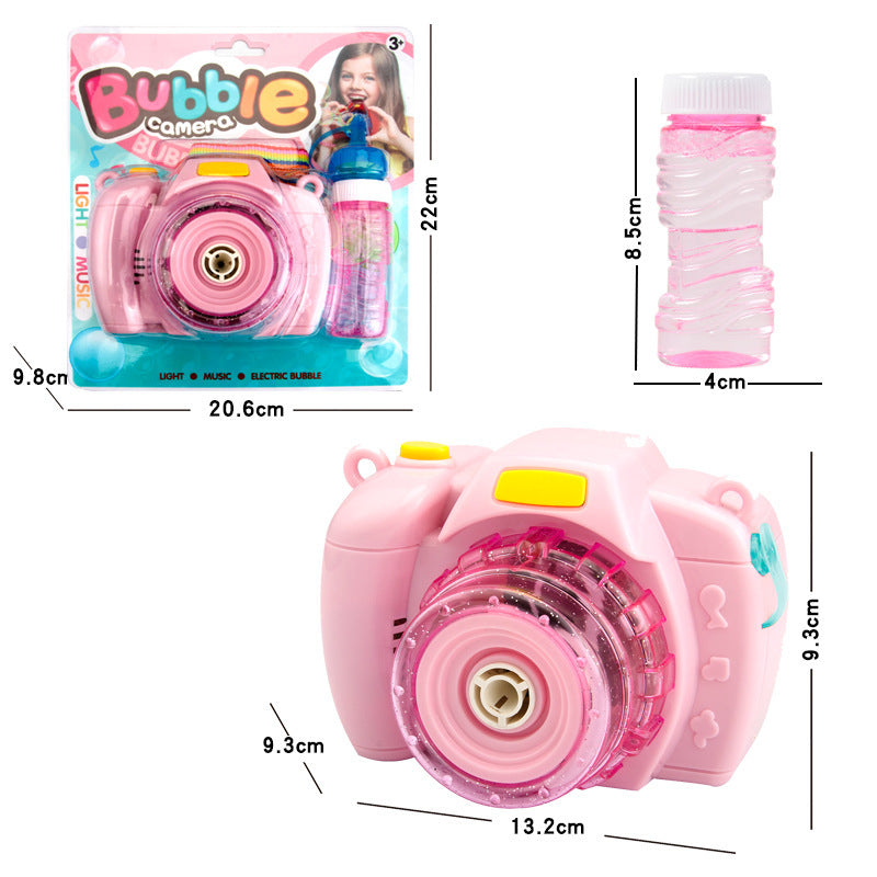 Camera Bubble Blowing Toys For Kids Fully-Automatic Soap Bubble Machine 16046397080480