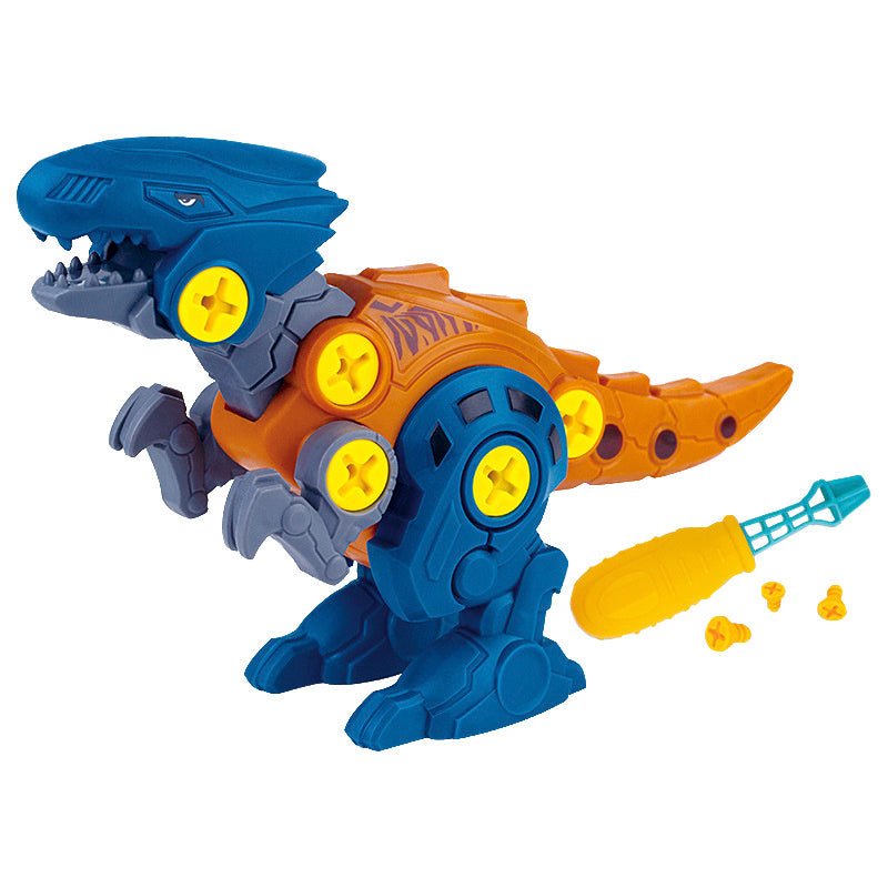 DIY Disassembly Assembly Dinosaur Toy Set Screw Nut Combination Assembling Dinosaur Model 1611903611301
