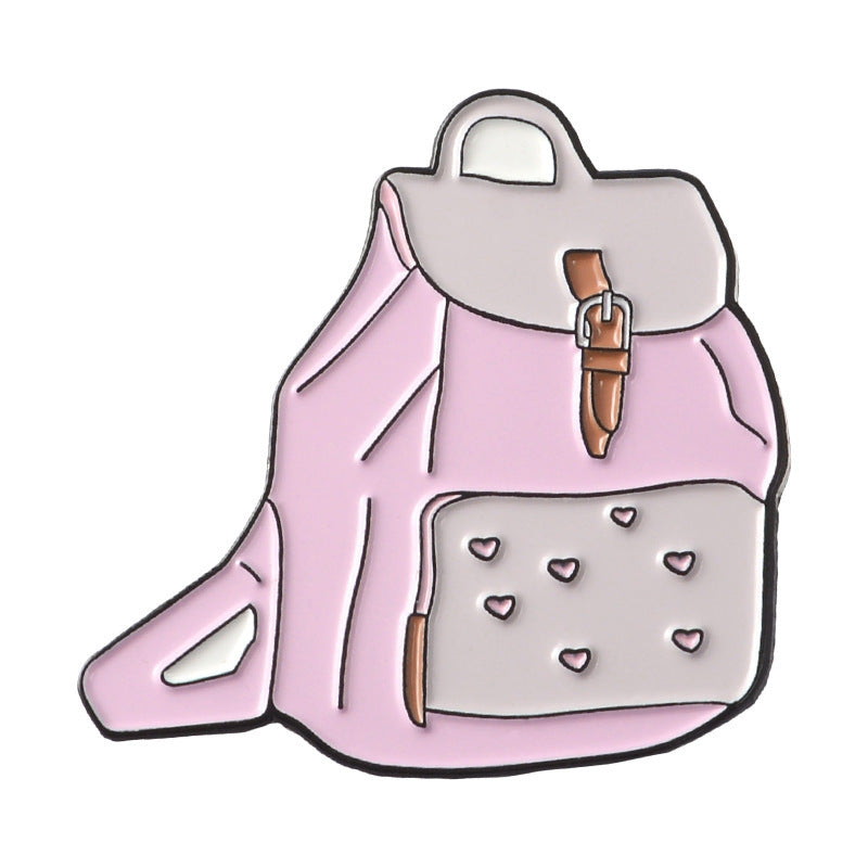 Cartoon Creative Pink Series Jewelry Brooch 1612082551201