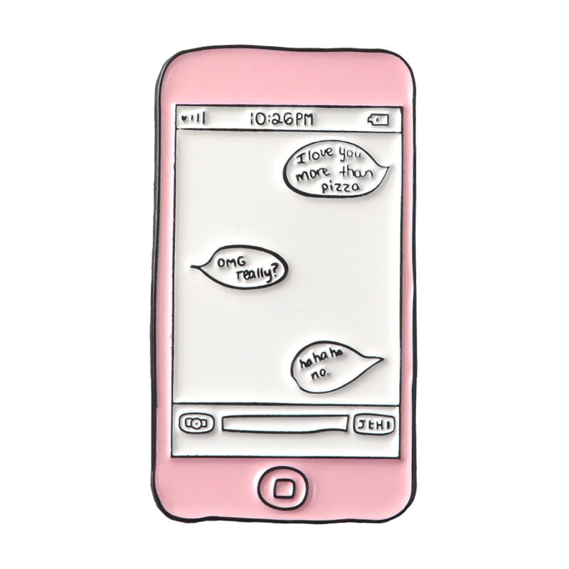 Cartoon Creative Pink Series Jewelry Brooch 1612082551207