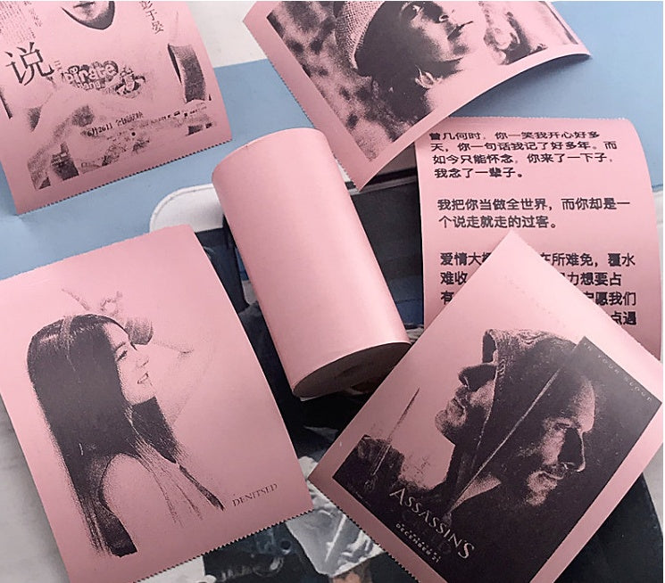 Mini Bliuetooth Wireless Thermal Printer Paper Sticker Label Printer - 图片 32