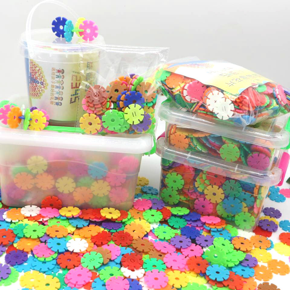Early Education Insert Snowflake Piece Wooden Box Plastic Insert 1612435391430