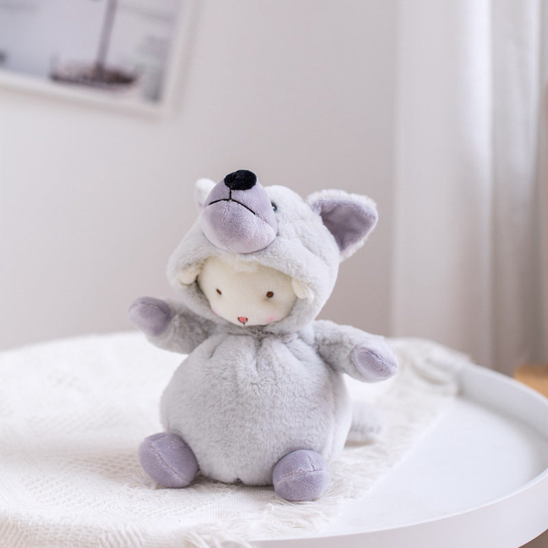 Cute Cartoon Soft Cute Little Wool Plush Toy Doll Daby Soothing Dol 1612590718592