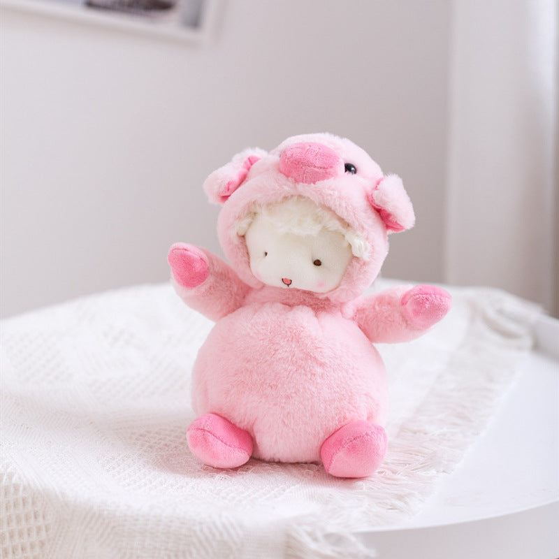 Cute Cartoon Soft Cute Little Wool Plush Toy Doll Daby Soothing Dol 1612590718598