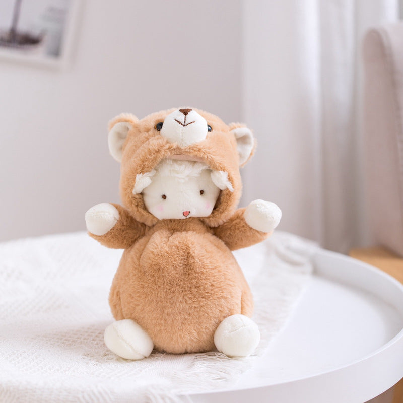 Cute Cartoon Soft Cute Little Wool Plush Toy Doll Daby Soothing Dol 1612590718605