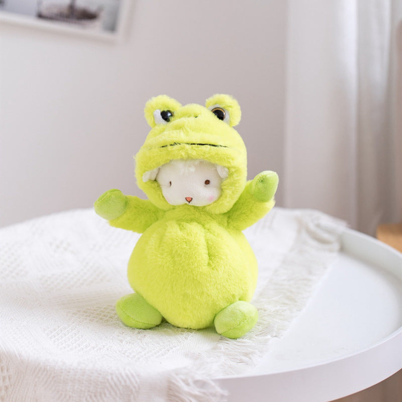 Cute Cartoon Soft Cute Little Wool Plush Toy Doll Daby Soothing Dol 1612590718606