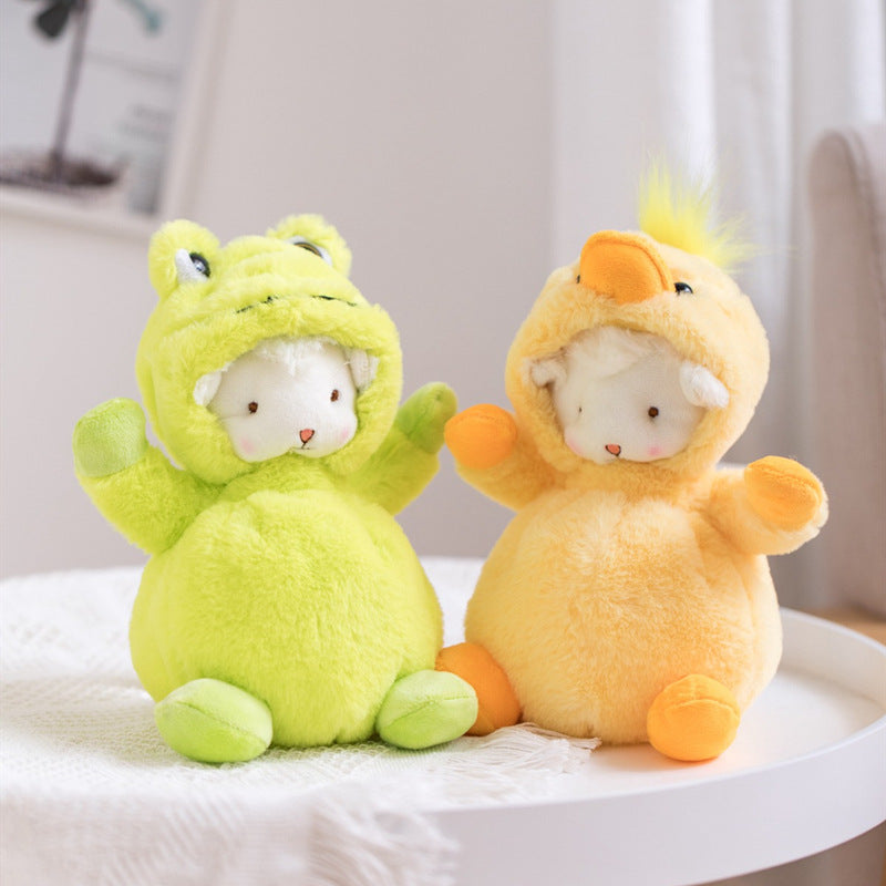 Cute Cartoon Soft Cute Little Wool Plush Toy Doll Daby Soothing Dol 1612590718852